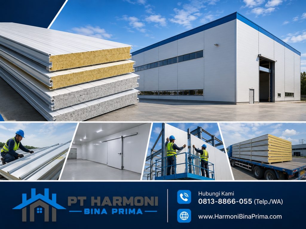 harga sandwich panel bandung