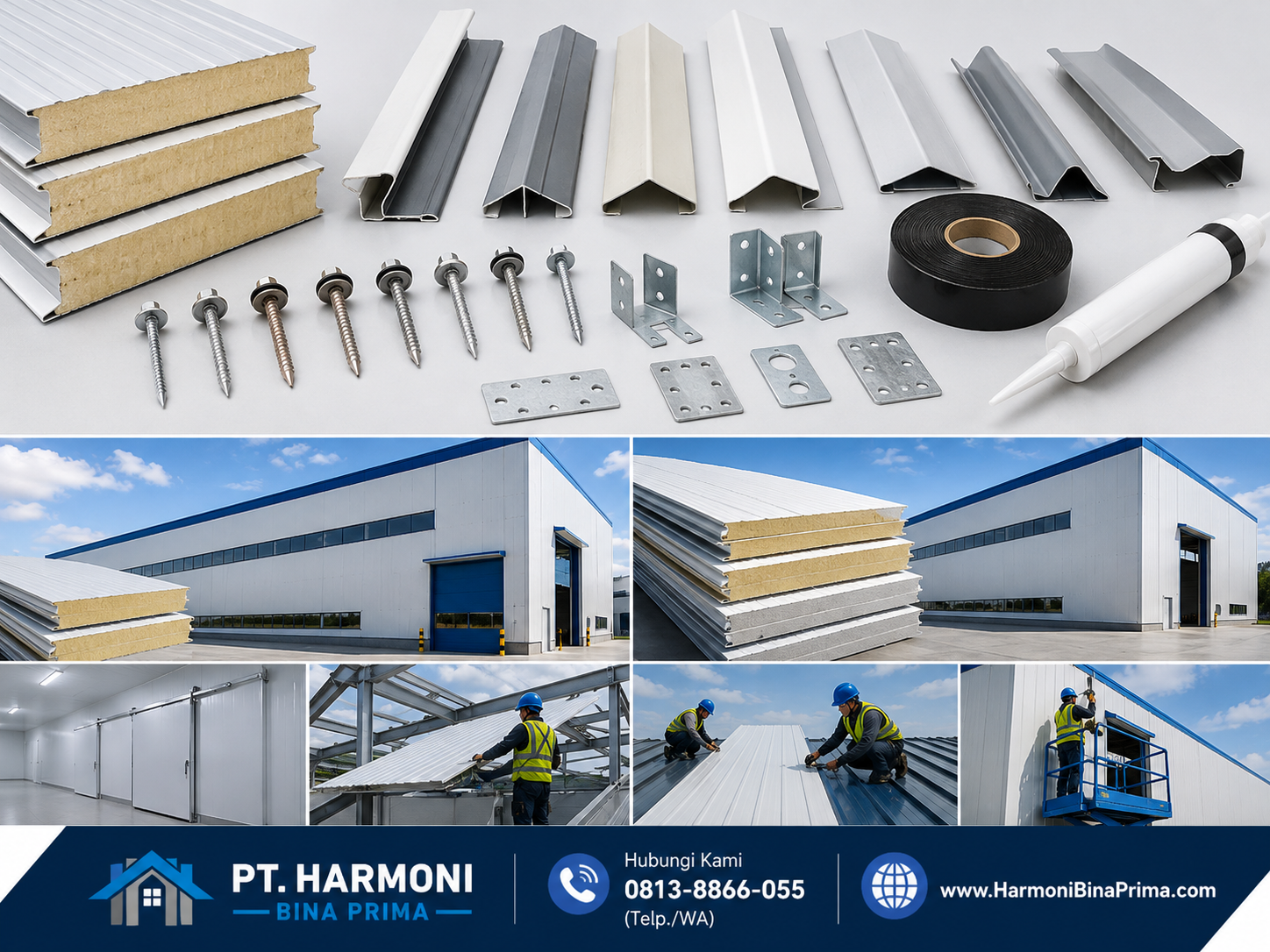 cold storage sandwich panel untuk ruang pendingin